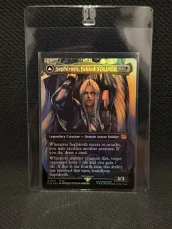 Sephiroth, Fabled SOLDIER (0317) (Borderless) Final Fantasy Foil - Image 1