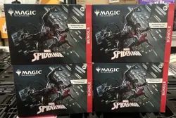 Lot of (4) Magic The Gathering MTG Marvel's Spider-Man Bundle Box Factory Sealed - Image 1