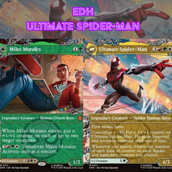 EDH - Ultimate Spider-Man, MTG Commander Deck, Bracket 2, Spider-Man x MTG - Image 1