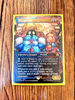 Vivi Ornitier (Borderless Chocobo Track Foil) Final Fantasy MTG: FIN 0570 - Image 1
