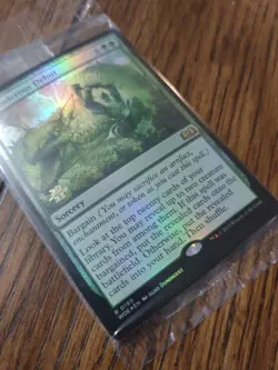 Thunderous Debut Foil Pre Release Wilds Of Eldraine - Image 2