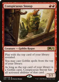 Conspicuous Snoop - Core Set 2021 (M21) NM Never Played - Image 1