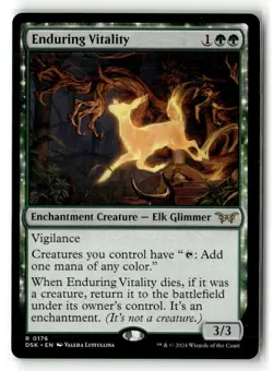 Enduring Vitality Duskmourn: House of Horror Regular 176 MTG - Image 1