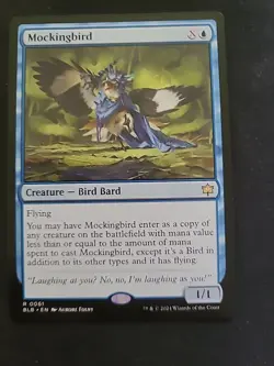 MTG BLB #61 Mockingbird Bloomburrow Regular - Image 1