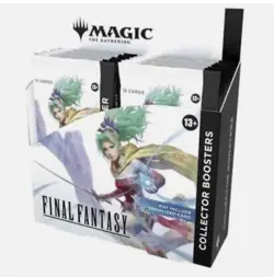 Magic The Gathering Final Fantasy Collector Booster Box (12 Packs) PRESALE 6/13 - Image 1