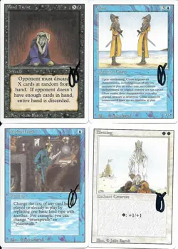 COMPLETE SET of MTG M:tG REVISED Julie Baroh - SIGNED ARTIST PROOF S! - Image 1