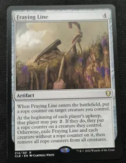 Fraying Line - CLB - NM Unplayed - EN - 314 - Image 1