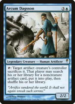 Arcum Dagsson [Coldsnap] Magic MTG - Image 1