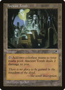Ancient Tomb [Tempest] Magic MTG - Image 1