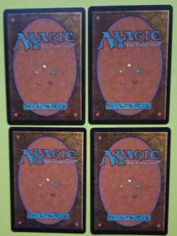 Magic the Gathering MTG Urza's Saga BLASTED LANDSCAPE X 4 LP/EX U 1998! - Image 3