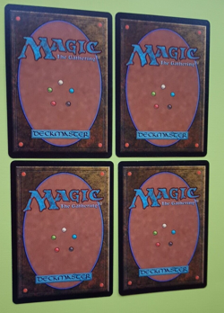 Magic the Gathering MTG Urza's Saga BLASTED LANDSCAPE X 4 LP/EX U 1998! - Image 4