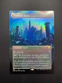 Academy Ruins (Borderless) #369 (Foil) Double Masters MTG (One) - Image 1