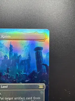Academy Ruins (Borderless) #369 (Foil) Double Masters MTG (One) - Image 3