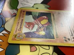 Pokemon Charmeleon 24/102 WotC Base Set Shadowless Unlimited MP/HP - Image 3