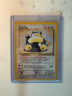 Snorlax 27/64 Normal Unlimited Lightly Played Jungle Set Pokemon Card TCG - Image 1
