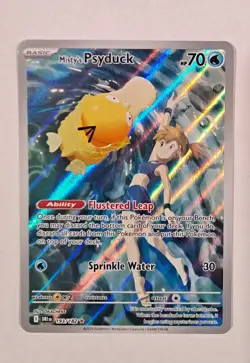 2025 Pokemon Misty's Psyduck Illustration Rare Destined Rivals 193/182 - Image 1
