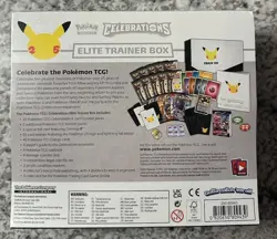 Pokemon Celebrations ETB Pokemon TCG Elite Trainer Box Brand New Sealed - Image 2