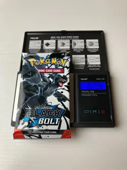 22.94g HEAVY Pokemon Scarlet & Violet Black Bolt Booster Pack New Sealed - Image 1