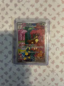 Pokemon TCG Sawsbuck 166/162 Secret Rare Holo Temporal Forces - Image 1