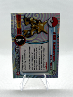 Alakazam #65 Pokemon Topps Chrome - Image 2