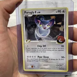 Pokemon Platinum Base Set 88/127 Purugly G Lv 40 NM/MT Near Mint Pokemon Card - Image 1