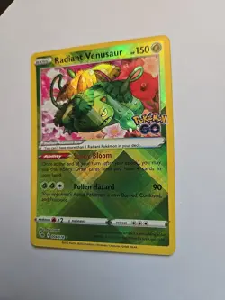 Radiant Venusaur 004/078 Pokemon GO Holo - Image 3