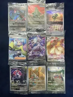 Pokemon TCG Promo IR/Full Art Sealed Lot Of 9-MewtwoV!,Mimikyu,Iono,EeveeVmax?? - Image 1