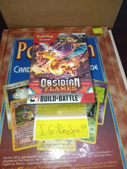 Pokemon 2023 Obsidian Flames Build & Battle Prerelease Box Sealed - Image 4