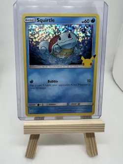 Pokemon TCG: Squirtle McDonald's Promos 17/25 - Holographic Promo - NM/M - Image 1