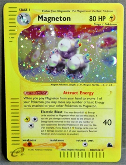Pokemon Skyridge H18/H32 Magneton holo - near mint - Image 1