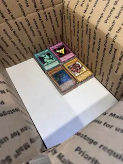 ??13lbs+ 4500+ UNSEARCHED Old Vintage YuGiOh Bulk Lot Most HP Some Damaged??? - Image 2