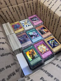 ??13lbs+ 4500+ UNSEARCHED Old Vintage YuGiOh Bulk Lot Most HP Some Damaged??? - Image 4