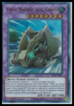 Ghosts From the Past #GFP2-EN019 Fossil Machine Skull Convoy Yugioh 2 - Image 1
