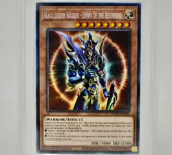 2020 Yu-Gi-Oh! Black Luster Soldier Envoy TOCH-EN029 Collector Rare 1st PSA 9 - Image 2