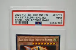 2020 Yu-Gi-Oh! Black Luster Soldier Envoy TOCH-EN029 Collector Rare 1st PSA 9 - Image 3