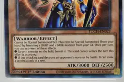 2020 Yu-Gi-Oh! Black Luster Soldier Envoy TOCH-EN029 Collector Rare 1st PSA 9 - Image 4