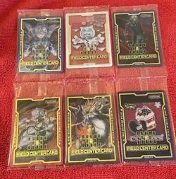 Yugioh Justice Hunters / Field Card Centers / Complete SEALED Set. - Image 1