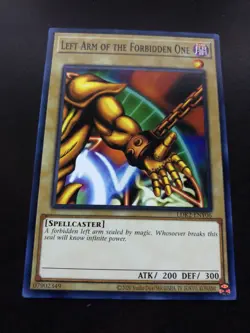 Yugioh Left Arm of the Forbidden One LDK2-ENY06 Common Unlimited Ed NM - Image 1