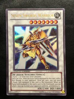 Yu-Gi-Oh! - Seven Swords Warrior 2002 JUMP-EN047 Ultra Rare Limited Edition - Image 1