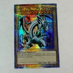 Yugioh Blue-Eyes White Dragon RA03-EN079 QCR 1st Edition NM - Image 1
