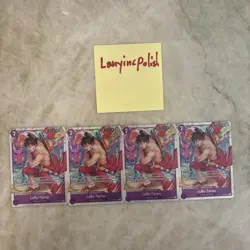 One Piece Card Game PURPLE Monkey.D.Luffy #ST18-005 Luffy-Tarou English PLAYSET - Image 1