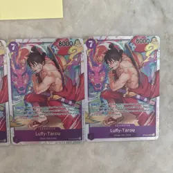 One Piece Card Game PURPLE Monkey.D.Luffy #ST18-005 Luffy-Tarou English PLAYSET - Image 3