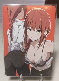 Makima Chainsaw Man Anime Waifu Card Doujin ACG Goddess - Image 1