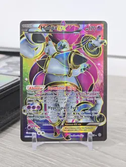 Pokemon Card TCG Hoopa EX Full Art 89/98 XY - Ancient Origins Holo Rare LP - Image 3