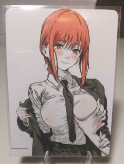 Makima Chainsaw Man Anime Waifu Card Doujin ACG Goddess - Image 1