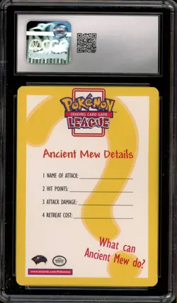 Pokemon Ancient Mew Insert Card CGC 9 Mint - Image 2