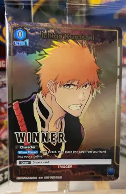 UNION ARENA Winner Card Ichigo Kurosaki C UEPR/BLC-2-016 Bleach English SEALED - Image 1
