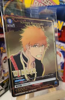 UNION ARENA Winner Card Ichigo Kurosaki C UEPR/BLC-2-016 Bleach English SEALED - Image 2