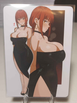 Makima Chainsaw Man Anime Waifu Card Doujin ACG Goddess - Image 1