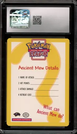 Pokemon Ancient Mew Insert Card CGC 7.5 - Image 2